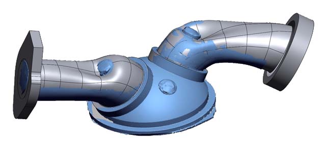 Power stroke intake intake manifold
