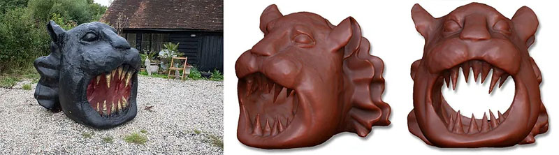 3D scanning service for Artists, Filmmakers & Creatives Sculpture 3D scanning