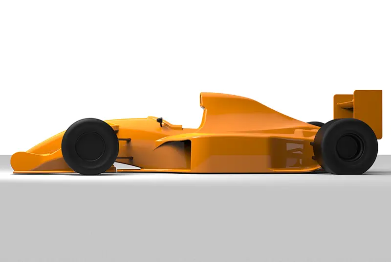 Williams-Renault FW14B (Side View) Williams-Renault FW14B side view