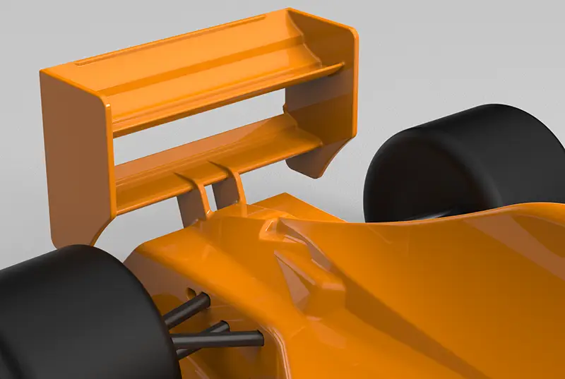 Williams-Renault FW14B (Rear Spoiler) Williams-Renault FW14B Spoiler
