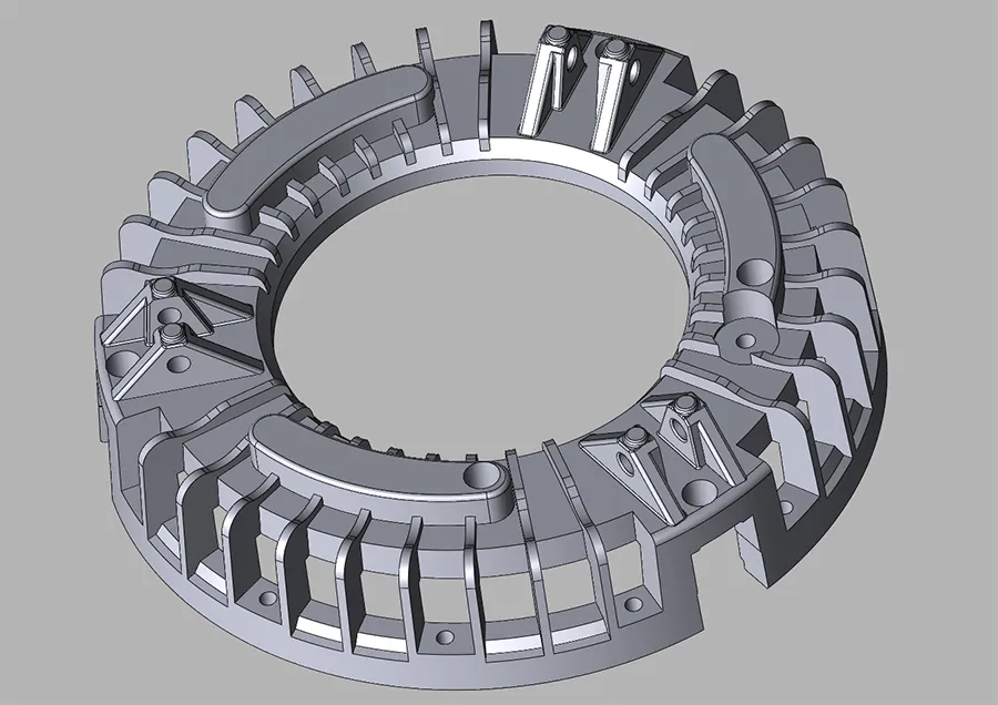 Reverse Engineering 3D Scan to CAD Image