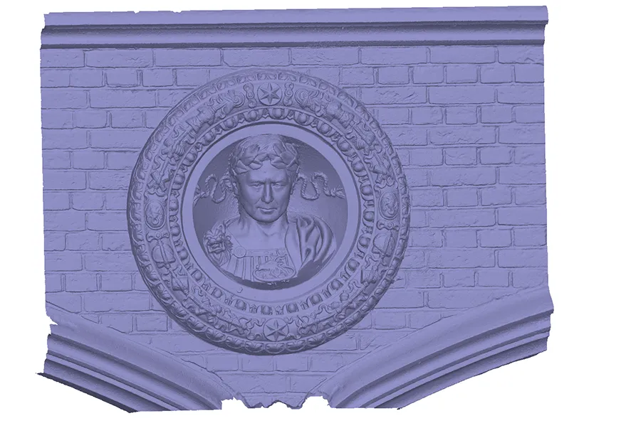 High-Resolution 3D Mesh (STL) Image