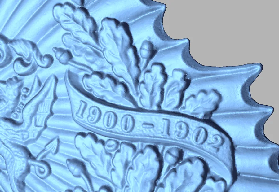 High-Resolution 3D Mesh (Close up 2) Image