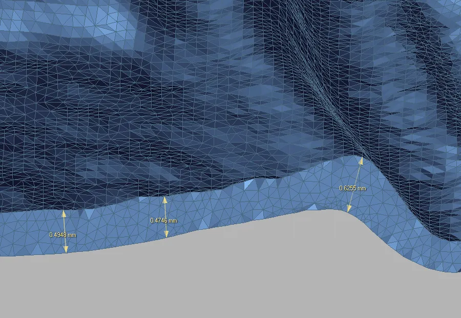 Section thickness Image
