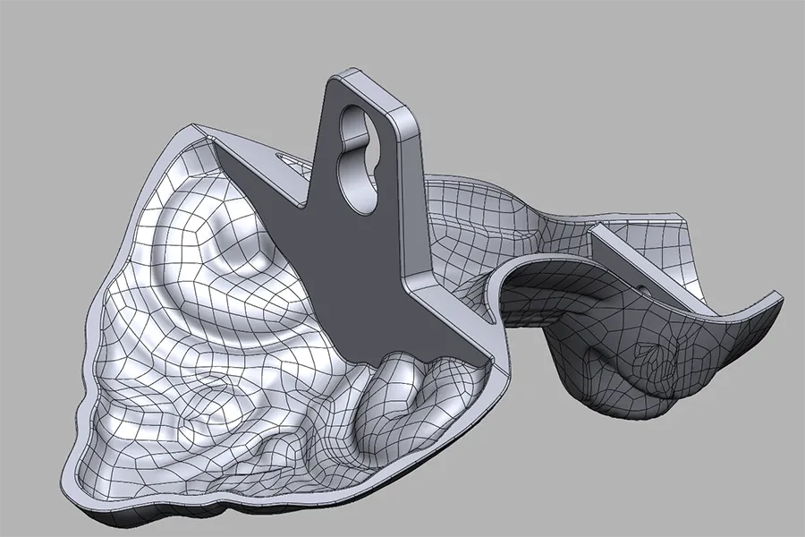 From 3D Scan to CAD (Reverse Engineering, STEP file Generation) Image